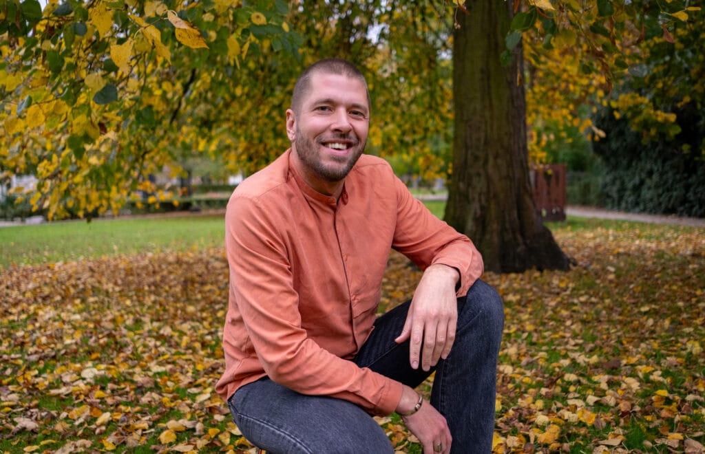 Foto van Marcus Wagenaar in het park